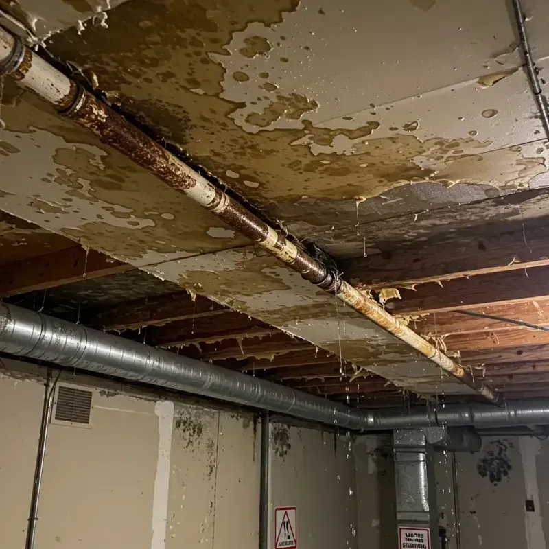 Ceiling Water Damage Repair in Alexandria, SD