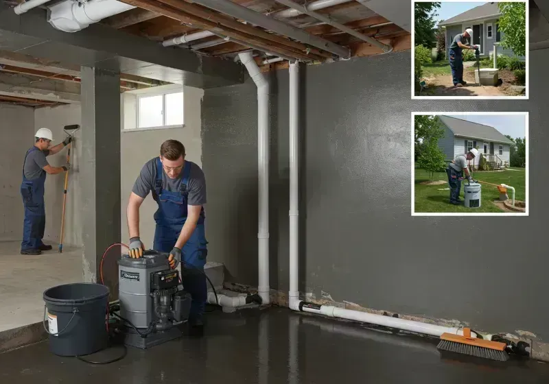 Basement Waterproofing and Flood Prevention process in Alexandria, SD